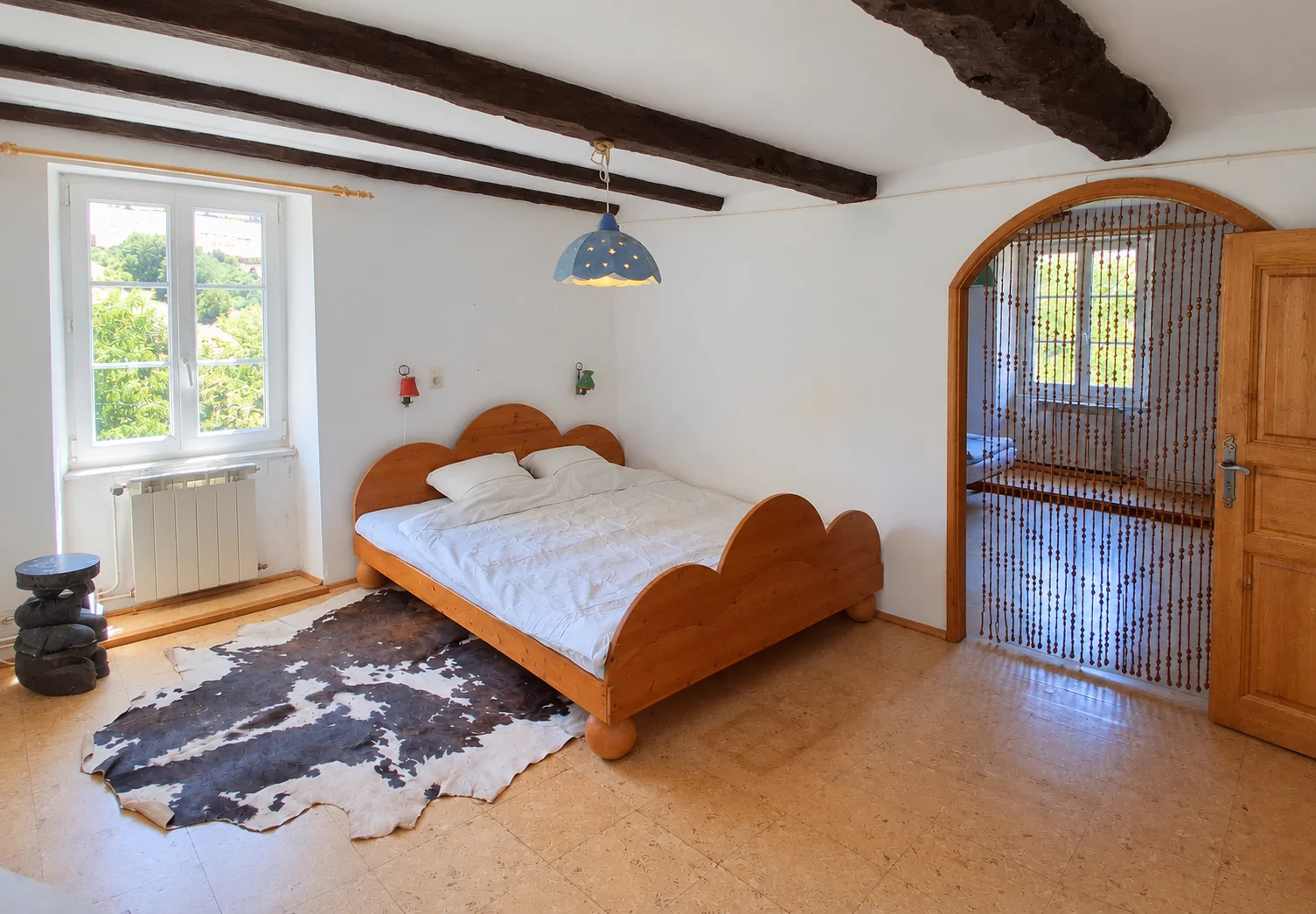 Schlafzimmer im historischen Haus